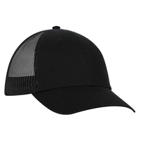 Unstructured Laundered Organic Cotton W/ Trucker Mesh