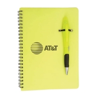 Polypropylene notebook and Champion pen combo.... from ASI 84592 St Regis Group
