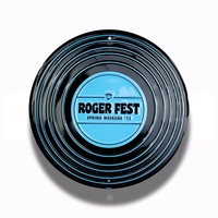 14" circular sign made from recycled aluminum with two holes for... from ASI...