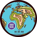 Stock Shape Acrylic Key Tag