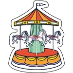 Stock Shape 1/4" Acrylic Magnets-USA Made