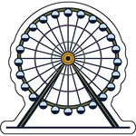 Stock Shape 1/4" Acrylic Magnet - USA Made