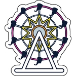 Stock Shape 1/4" Acrylic Magnet - USA Made