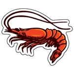 Stock Shape 1/4" Acrylic Magnet - USA Made