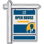 Stock Shape 1/4" Acrylic Magnet -USA Made