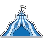 Stock Shape 1/4" Acrylic Magnet - USA Made