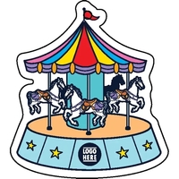 Stock Shape Acrylic Key Tag