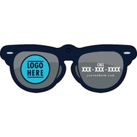 Glasses shaped acrylic keychain with 1" split ring and customization.... from...