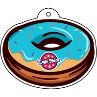 Stock Shape Acrylic Key Tag