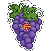 Grapes shaped acrylic keychain with 1" split ring and customization.... from...