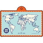 Stock Shape Acrylic Key Tag