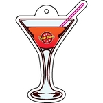 Stock Shape Acrylic Key Tag