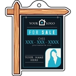 Stock Shape Acrylic Key Tag