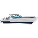 Stock Shape 1/4" Acrylic Magnet -USA Made