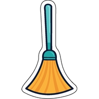 Stock Shape 1/4" Acrylic Magnet - USA Made