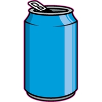 Can shaped acrylic magnets with 1/4" thickness and full color imprinting;......