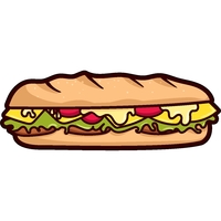 1/4" thick acrylic magnet with sandwich stock shape and full color... from...