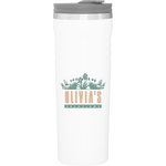 16.9 oz Meridian Stainless Insulated Travel Tumbler w/Straw
