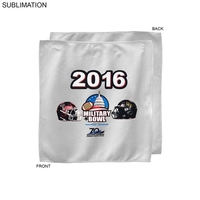 12" x 12" Bowl Game Rally Towel with sublimation decoration... from ASI 53509...