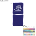 Colored Microfiber Dri-Lite Terry Fan, Cheering, Skate Towel