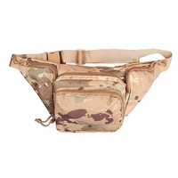 Tactical three pocket fanny pack