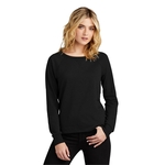 District Women's Featherweight French Terry Long Sleeve C...