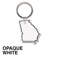 Key tag - Georgia - spot color. Flexible; 17 colors; spot... from ASI 80210...