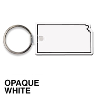 Key tag - Kansas - spot color. Flexible; 17 product colors;... from ASI 80210...