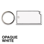 Key Tag - Kansas - Spot Color