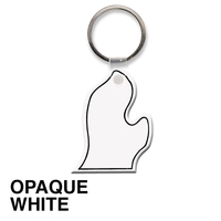 Key tag - Michigan - spot color. Flexible; 17 colors; screen... from ASI...