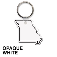 Key tag - Missouri - spot color. Flexible; 17 colors; screen... from ASI...