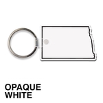 Key Tag - North Dakota - Spot Color