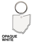 Key Tag - Ohio - Spot Color