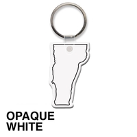 Key tag - Vermont - spot color. Flexible; 17 colors; screen... from ASI 80210...