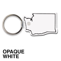 Key tag - Washington - spot color. Flexible; 17 colors; spot... from ASI...