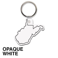 Key Tag - West Virginia - Spot Color