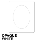 Magnet - Oval Center Picture Frame - Full Color