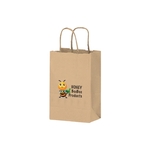 Natural Kraft Twisted Paper Handle Shopper - DIGITAL