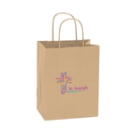 Natural Kraft Twisted Paper Handle Shopper - DIGITAL