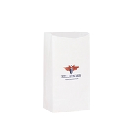 Classic style white kraft grocery bag with full color imprint.... from ASI...