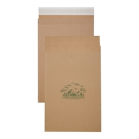 10 1/2" w x 16" h natural kraft eco mailer envelope... from ASI 35290...