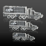 Crystal 18 Wheeler Award 3D