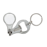 Clipper And Bottle Opener Keyring