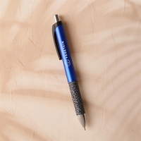 The Bengal ballpoint pen has a jumbo satin barrel with a... from ASI 61966...