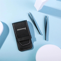 A stainless steel tweezer set. Includes a classic slant-tip and pointed......