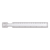2-in-1 Acrylic Ruler with Magnifier