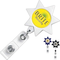 Seven Point Star Badge Reel