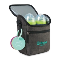 This bottle cooler will keep your baby bottles fresh and cold... from ASI...