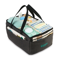 This organizational caddy is your portable nursery with plenty of space......