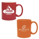 Red and Orange Hampton Collection Mugs